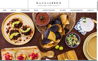 Magdalena's Event Venue website