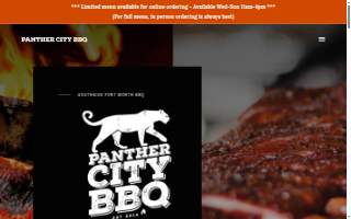 Panther City BBQ website