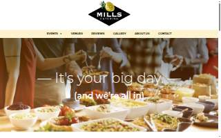 Mills Catering LLC website