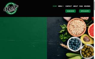 Nosh Catering website