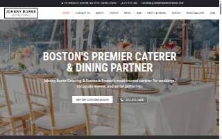 Johnny Burke Catering & Events website