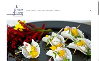 La Bonne Maison website