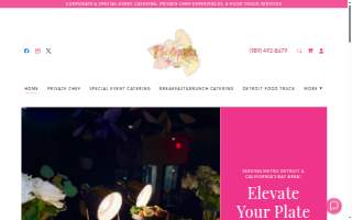 Plenti Pastas Plus More Family & Event Catering, LLC. website