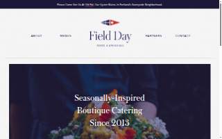 Field Day Feasts & Gatherings website