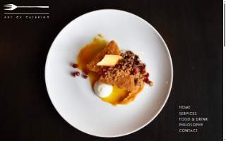Art of Catering website