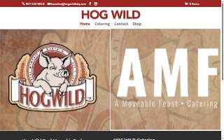 Hog Wild-Real Memphis Barbeque website