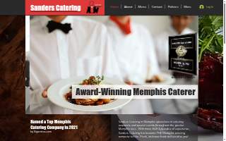 Sanders Catering website