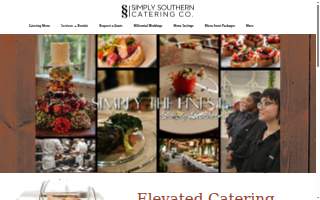 Simply Southern Catering Co. website
