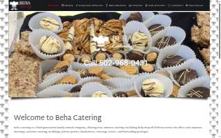 Beha Catering website