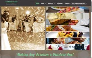 Gourmet To Go Catering Inc website