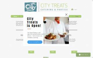 City Treats Parties website