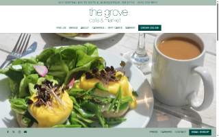 The Grove Cafe & Market website