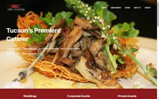 Edge Catering Co website