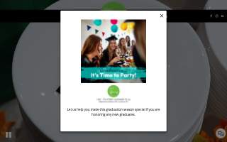 Crisp Catering website