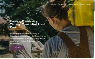 Notre Ferme Sac website