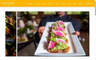 Avalon Catering of Atlanta website