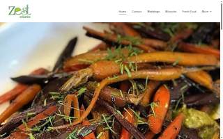 Zest Atlanta Catering website