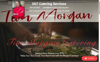 Tim Morgan Catering & Events website