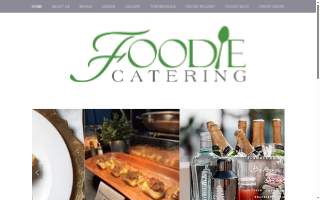 Foodie Catering website