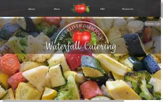 Waterfall Catering website