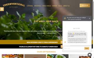 Unconventional Kitchen website