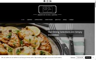 Magnificent Morsels Catering website