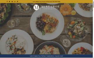 Mintahoe Catering & Events website