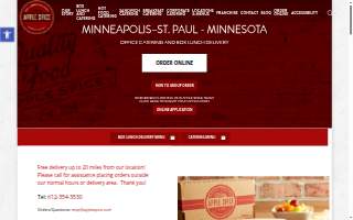 Apple Spice Box Lunch Delivery & Catering Minneapolis/St. Paul website