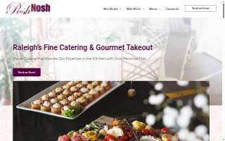 PoshNosh Catering Inc website