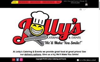 Jolly’s Catering and Events website