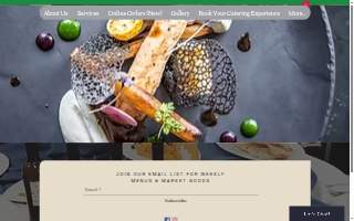 Meez Market & Catering website