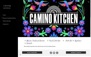 El Camino Kitchen Catering website