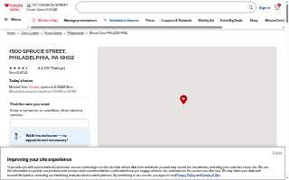 MinuteClinic at CVS of Philadelphia website