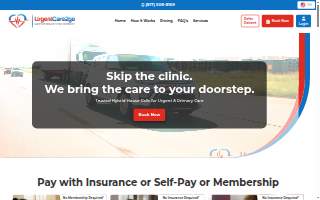 UrgentCare2go - 24/7 Mobile Urgent Care website