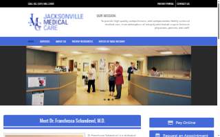 Jacksonville Medical Care - Family Practice website