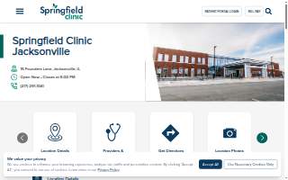 Springfield Clinic Jacksonville website
