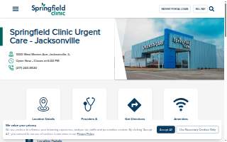 Springfield Clinic Urgent Care - Jacksonville website