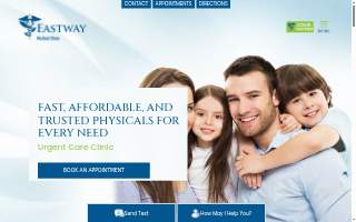 Eastway Medical Clinic & Urgent Care Charlotte website