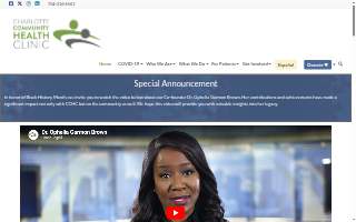 Charlotte Community Health Clinic - Express Care website