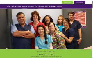 Nashville Family Medical Clinic: Said Attoussi, MD website