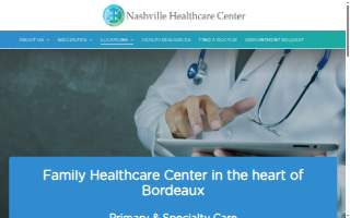 Nashville Healthcare Center - Bordeaux website