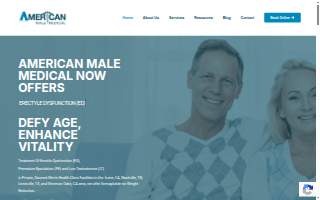 American Male Medical, Nashville Tn. website