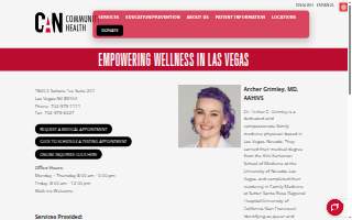 CAN Community Health - Las Vegas website