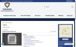 Cawthon Clinic website