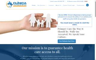 Clinica La Esperanza website