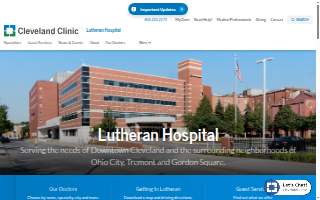 Lutheran Hospital Wound Healing Center website