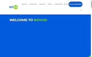 Novus Health website