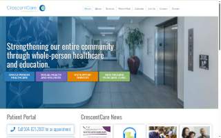 CrescentCare MidCity website