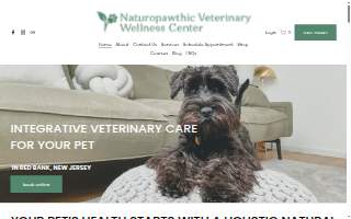 Naturopawthic Veterinary Wellness Center of Houston website