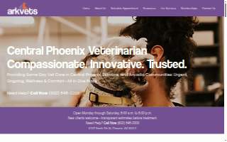 ArkVets website